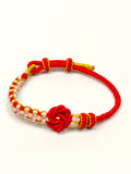 Handwoven Mandal Knot Bracelet